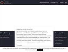 Tablet Screenshot of guenstige-versicherung.biz